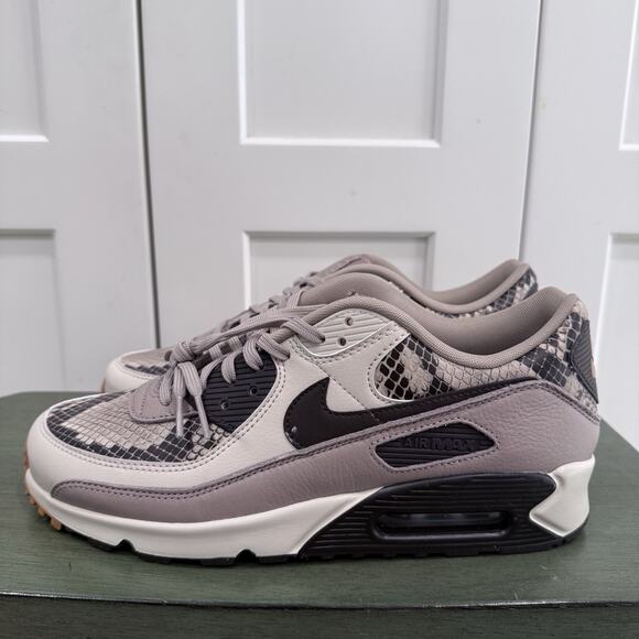 Nike Shoes - New Nike Air Max 90 SE Sneakers "Tan Snakeskin" Size 11 HF1212-200